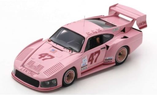 Diecast model cars Porsche 935 1983 M16 No.47 Lancome 24h Daytona P.Romero/D.Bundy/F.Rubino/D.Whittington 1/43 Spark