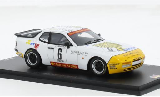 Diecast model cars Porsche 944 Turbo Cup No.802 Germany 1986 1/43 Spark