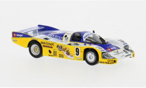 Diecast model cars Porsche 956 1986 24h Le Mans #9 1/64 Spark