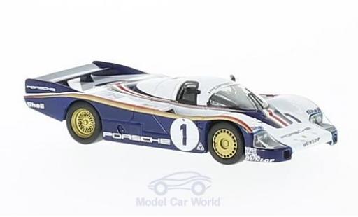 Diecast model cars Porsche 956 1982 No.1 24h Le Mans J.Ickx/D.Bell 1/64 Spark
