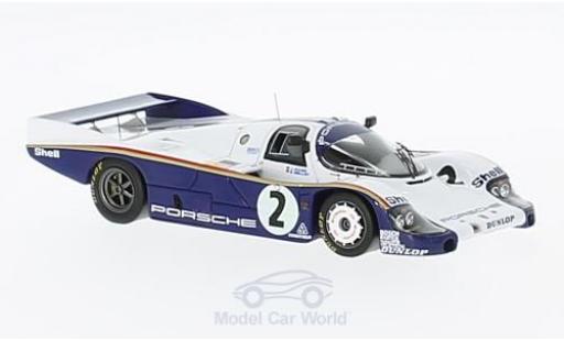 Diecast model cars Porsche 956 1983 No.2 Rothmans Rothmans 24h Le Mans with Decals J.Mass/S.Bellof 1/43 Spark