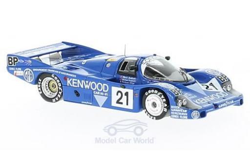 Diecast model cars Porsche 956 1983 RHD No.21 Sonauto Kenwood 24h Le Mans M.Andretti/M.Andretti/P.Alliot 1/43 Spark