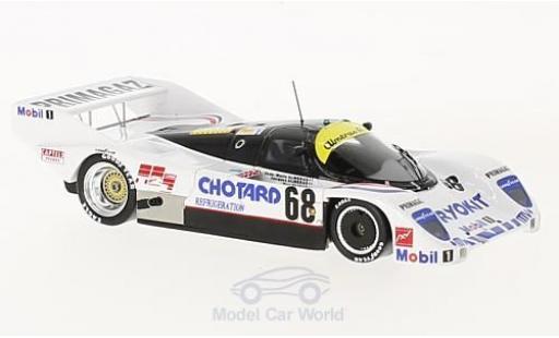 Diecast model cars Porsche 911 1992 C No.68 24h Le Mans J.Almeras/J.M.Almeras/M.Cohen-Olivar 1/43 Spark
