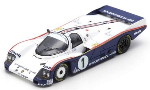 Diecast model cars Porsche 962 1985 C RHD No.1 Rothmans 24h Le Mans avec Decals J.Ickx/J.Mass/D.Bell 1/43 Spark
