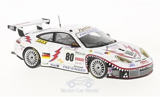 Diecast model cars Porsche 911 GT3 RS (911) No.80 Freisinger Motorsport 24h Le Mans 2002 R.Dumas/S.Maassen/J.Bergmeister 1/43 Spark
