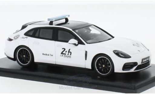 Diecast model cars Porsche Panamera Sport Turismo 24h Le Mans 2018 Medical Car 1/43 Spark