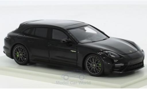 Diecast model cars Porsche Panamera e-hybrid Sport Turismo Turbo S black 2018 1/43 Spark