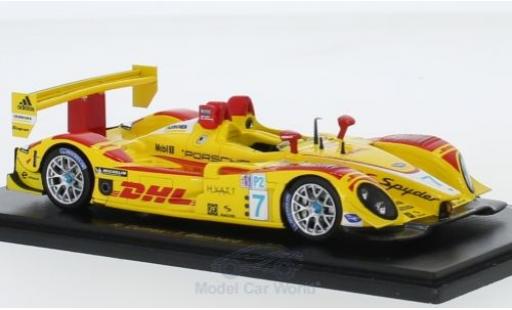 Diecast model cars Porsche RS Spyder RHD No.7 Penske Racing DHL ALMS 2007 R.Dumas/T.Bernhard 1/43 Spark