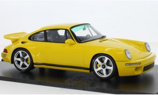 Diecast model cars Porsche Ruf CTR Porsche RUF yellow 2017 1/18 Spark
