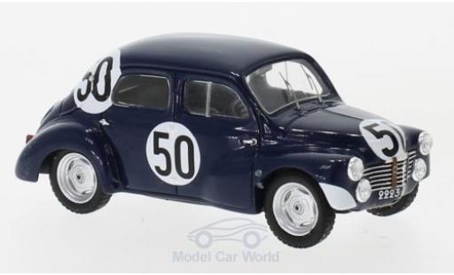 Diecast model cars Renault 4CV 1063 No.50 24h Le Mans 1951 F.Landon/A.Briat 1/43 Spark