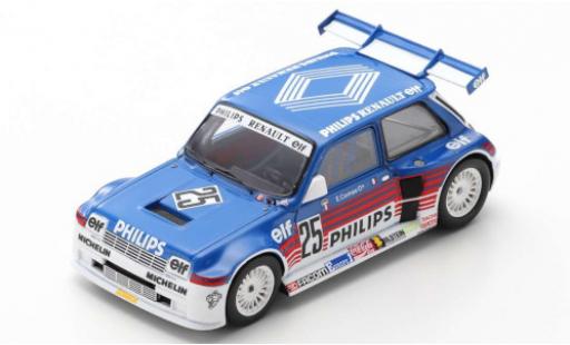 Diecast model cars Renault 5 Maxi Turbo Superproduction No.2 Philips 1987 E.Comas 1/43 Spark