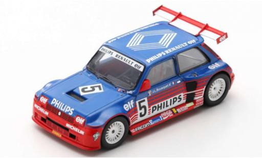 Diecast model cars Renault 5 Maxi Turbo Superproduction No. Philips 1987 J-L.Bousquet 1/43 Spark