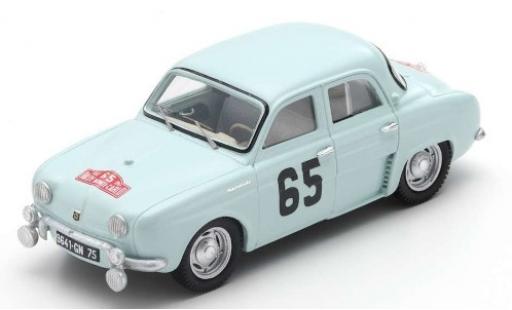 Diecast model cars Renault Dauphine Base No.65 Rally Monte Carlo 1958 J.Feret/G.Monraisse 1/43 Spark