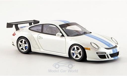 Diecast model cars RUF RGT Base metallic white/blue 2007 1/43 Spark