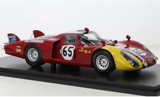 Diecast model cars Alfa Romeo 33.2 prototipo /2 RHD No.65 24h Le Mans 1968 1/18 Spark