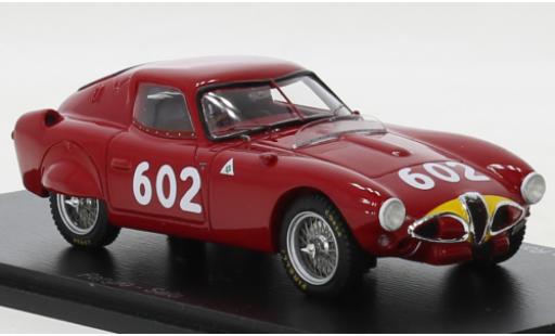 Diecast model cars Alfa Romeo 6C 3000 3000CM RHD No.602 Mille Miglia 1953 1/43 Spark