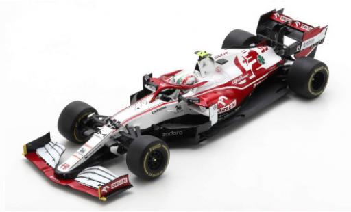 Diecast model cars Alfa Romeo C41 Base Alfa Romeo C41 No.99 Alfa Romeo Team Orlen formula 1 GP Bahrain 2021 1/18 Spark