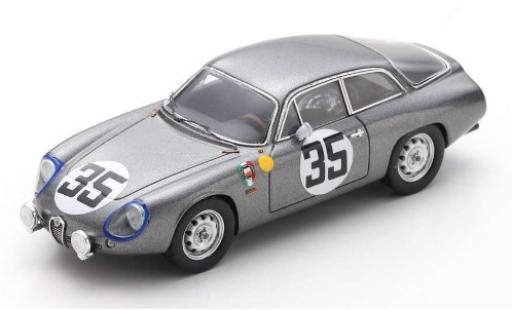 Diecast model cars Alfa Romeo Giulietta sprint zagato Sport No.35 24h Le Mans 1963 1/43 Spark