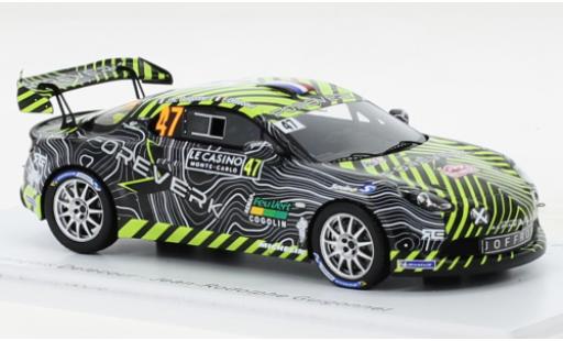 Diecast model cars Alpine A110 rgt Rally No.47 Rally WM Rally Monte Carlo 2022 1/43 Spark