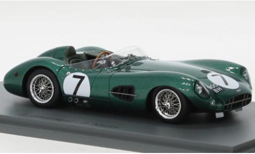 Diecast model cars Aston Martin DBR1 course RHD No.7 24h Le Mans 1959 1/43 Spark