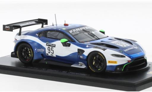 Diecast model cars Aston Martin Vantage gt3 AMR No.95 garage 59 24h Spa 2021 1/43 Spark