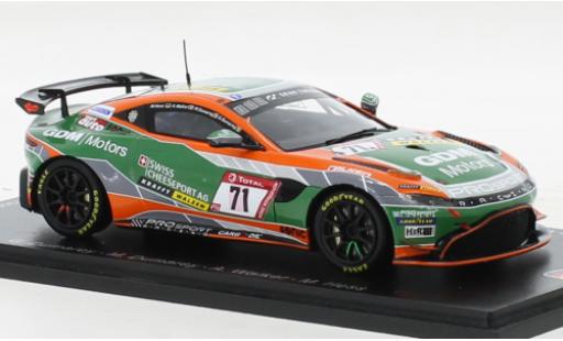 Diecast model cars Aston Martin V8 Vantage GT4 gt4 Vantage AMR No.71 PROsport Racing 24h N&Atilde;&frac14;rburgring 2021 1/43 Spark