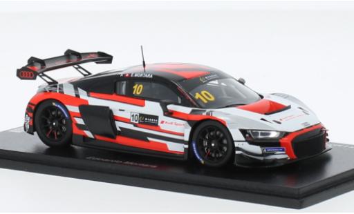 Diecast model cars Audi R8 gt LMS GT3 No.10 Sport Asia Team Absolute Cup Macau 2022 1/43 Spark