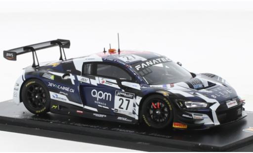 Diecast model cars Audi R8 lms GT3 No.27 Sainteloc Racing 24h Spa 2021 1/43 Spark