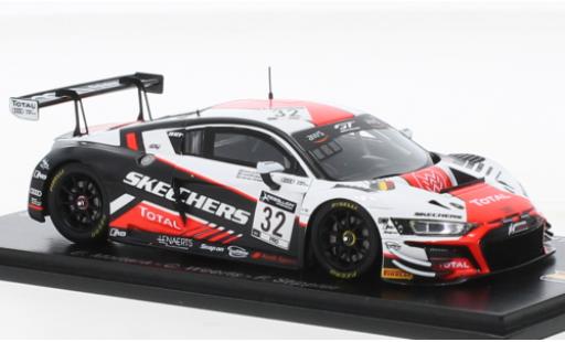 Diecast model cars Audi R8 lms GT3 No.32 Belgian Club Team WRT 24h Spa 2020 1/43 Spark