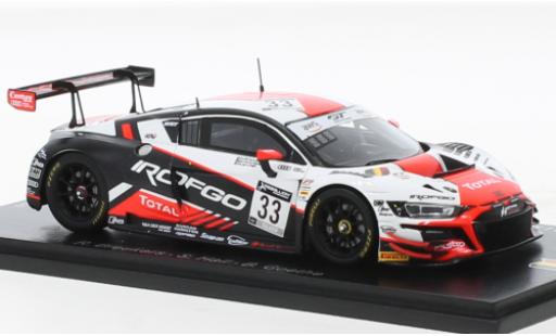 Diecast model cars Audi R8 lms GT3 No.33 Belgian Club Team WRT 24h Spa 2020 1/43 Spark