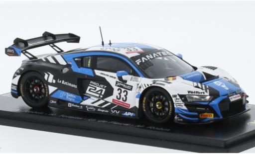 Diecast model cars Audi R8 lms GT3 No.33 Team WRT 24h Spa 2022 1/43 Spark