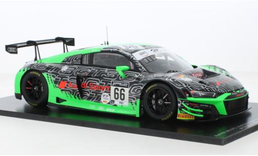 Diecast model cars Audi R8 lms GT3 No.66 Sport Team Attempto Racing 24h Spa 2020 1/18 Spark
