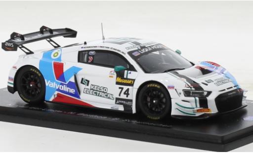 Diecast model cars Audi R8 lms GT3 No.74 Sport Team Valvoline 12h Bathurst 2022 1/43 Spark