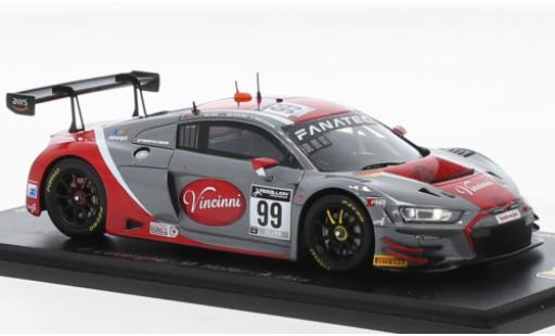 Diecast model cars Audi R8 lms GT3 No.99 Attempto Racing 24h Spa 2021 1/43 Spark