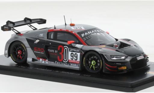 Diecast model cars Audi R8 lms GT3 No.99 Attempto Racing 24h Spa 2022 1/43 Spark