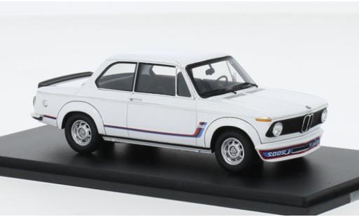 Diecast model cars Bmw 2002 Turbo white 1973 1/18 Spark