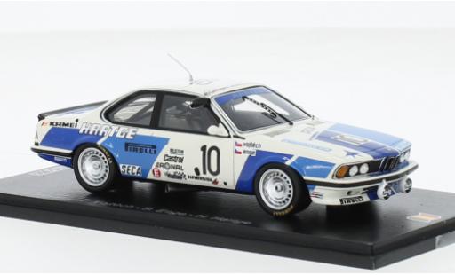 Diecast model cars Bmw 635 CSi No.10 24h Spa 1983 1/43 Spark