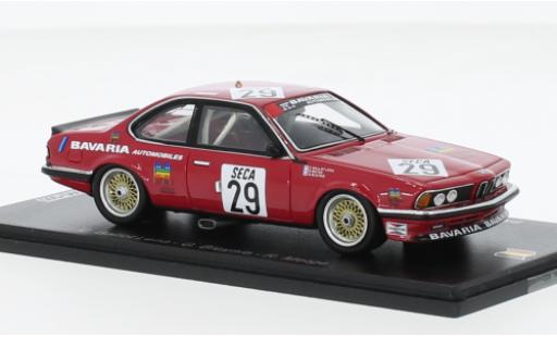 Diecast model cars Bmw 635 CSi No.29 Bavaria Automobiles 24h Spa 1984 1/43 Spark