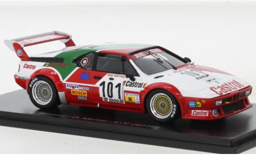 Diecast model cars Bmw M1 1984 No.101 24h Le Mans 1/43 Spark