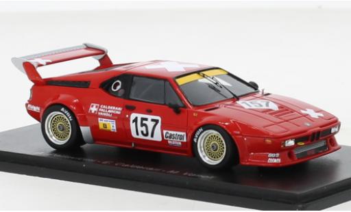 Diecast model cars Bmw M1 1985 No.157 24h Le Mans 1/43 Spark