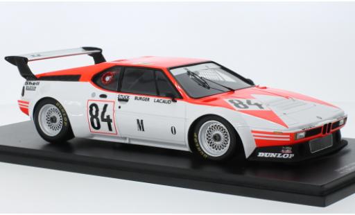 Diecast model cars Bmw M1 1980 No.84 Marlboro 24h Le Mans 1/18 Spark
