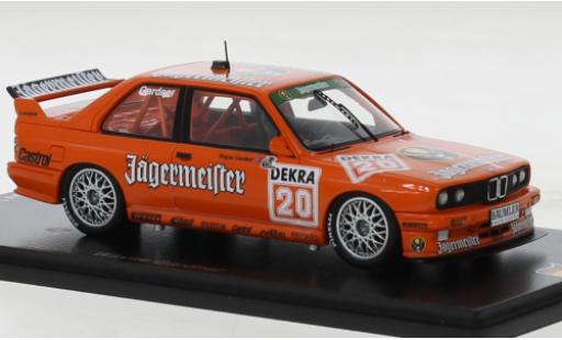 Diecast model cars Bmw M3 dtm (E30) No.20 Team Linder J&Atilde;&curren;germeister 1992 1/43 Spark