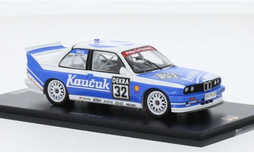 Diecast model cars Bmw M3 dtm (E30) No.32 Kaucuk Motorsport 1993 1/43 Spark