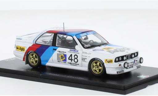 Diecast model cars Bmw M3 course (E30) No.48 Prodrive Giro de Italia 1988 1/43 Spark