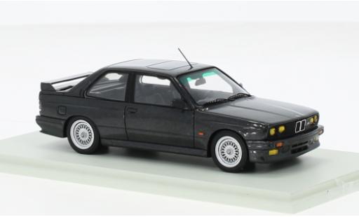 Diecast model cars Bmw M3 rallye (E30) Tour de Corse Edition metallise grey 1/43 Spark