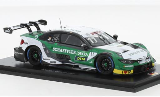 Diecast model cars Bmw M4 dtm No.11 Team RMG Schaeffler Hockenheim 2019 1/43 Spark