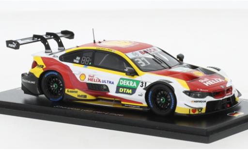 Diecast model cars Bmw M4 dtm No.31 Team RBM S Hockenheim 2019 1/43 Spark