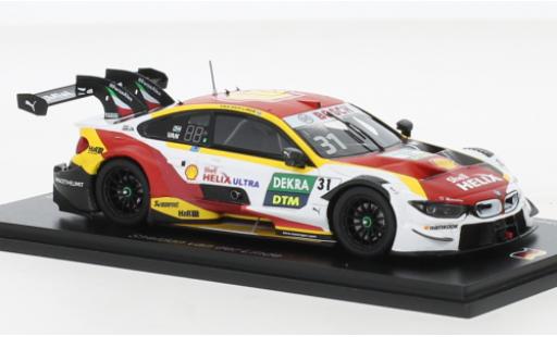 Diecast model cars Bmw M4 dtm No.31 Team RBM S Hockenheim 2020 1/43 Spark