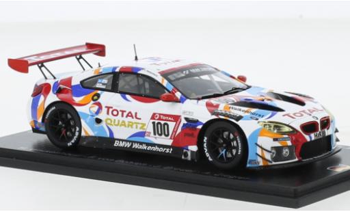 Diecast model cars Bmw M6 GT3 No.100 Walkenhorst Motorsport Total 24h Nuerburgring 2021 1/43 Spark