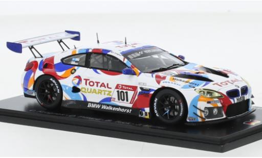 Diecast model cars Bmw M6 GT3 No.101 Walkenhorst Motorsport Total 24h Nuerburgring 2021 1/43 Spark